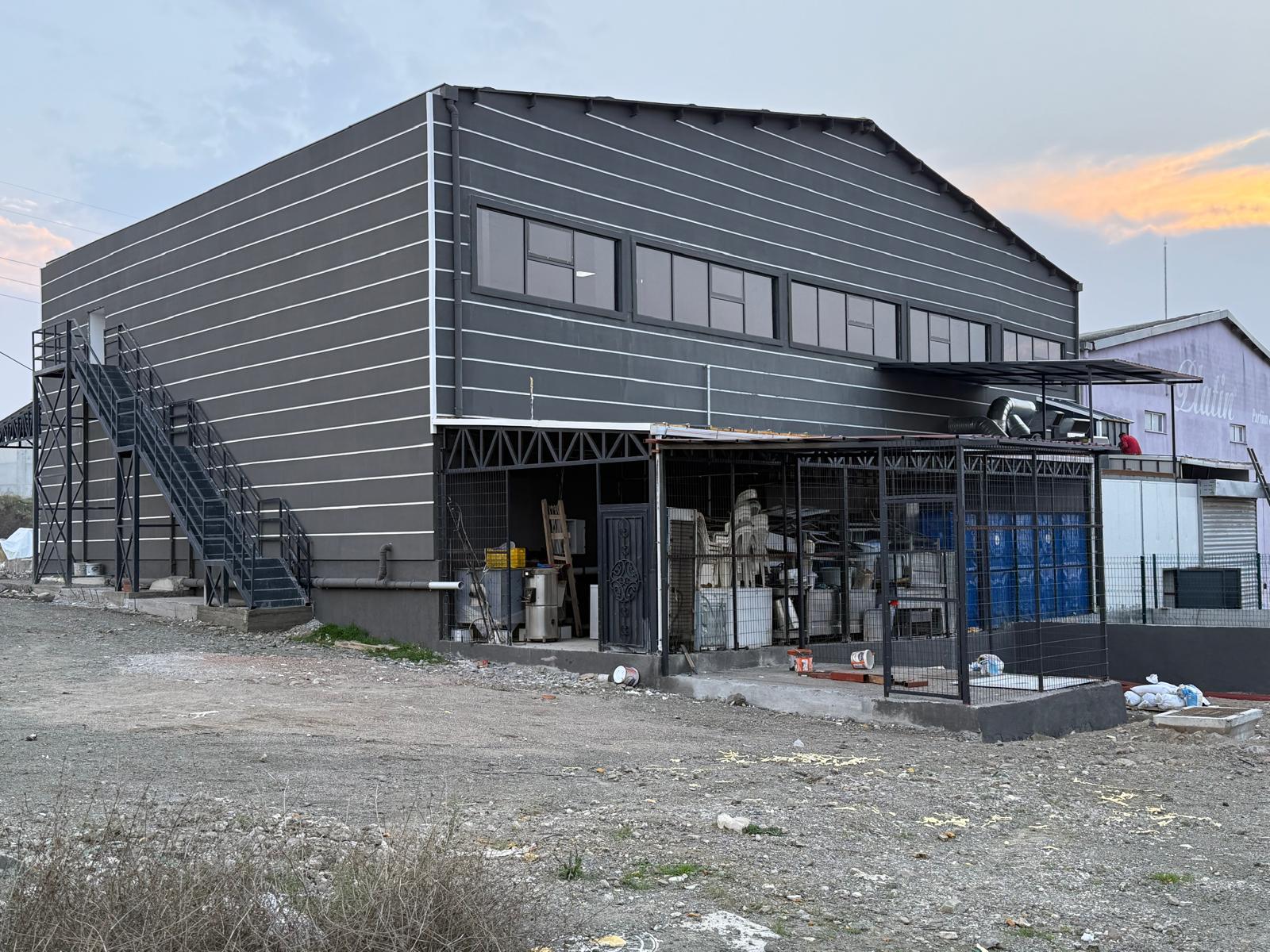 Crane Food Catering Anahtar Teslim Bina İnşaat Yapımı - Görsel 3